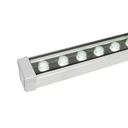 Alethea 24W RGB Zewnętrzny liniowy reflektor LED Srebrny