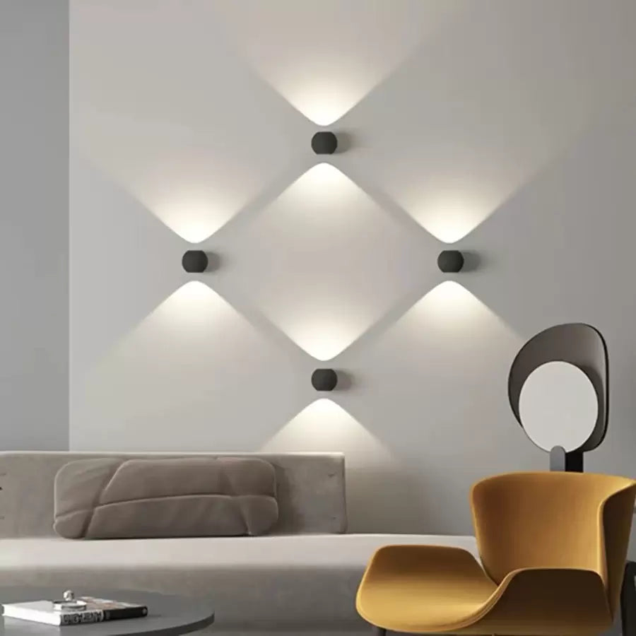 Kinkiet zewnętrzny LED Sacha 2W IP65 czarny