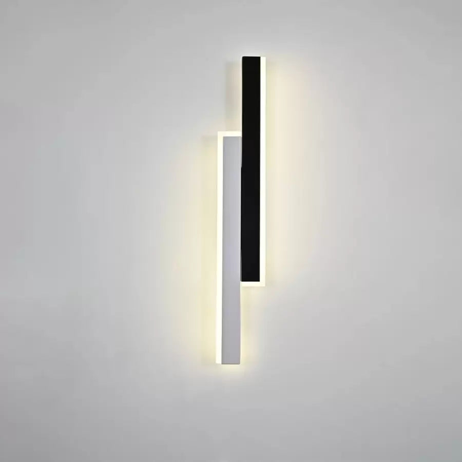 Jesse LED Kinkiet 18W Czarny Biały