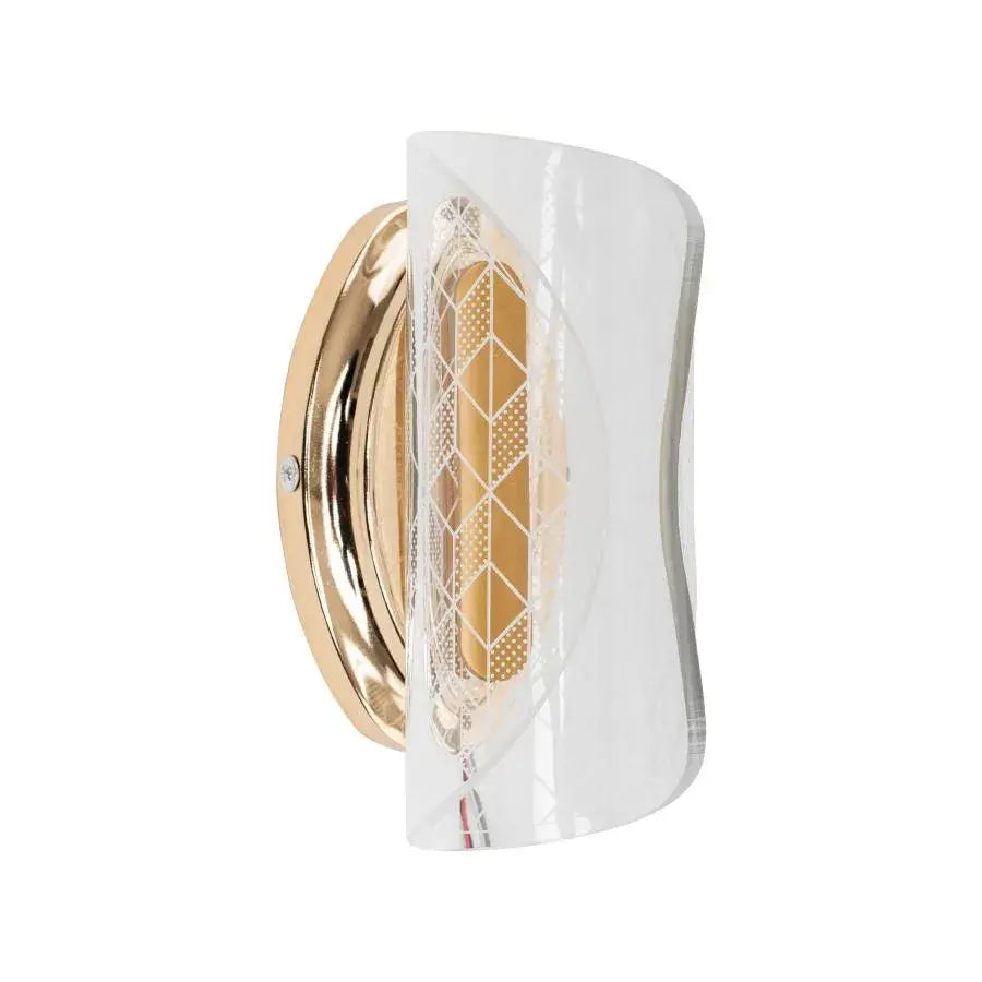Kinkiet LED Leporis, 14W, 3000/4000/6000K, złoty
