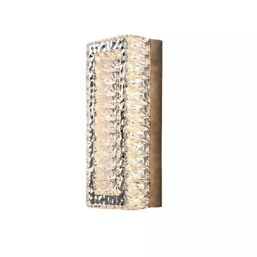 Lampa LED Crystal Mefisto 24W Srebrna
