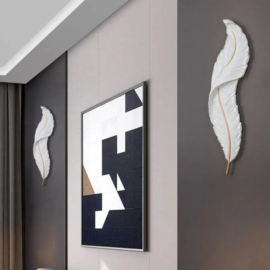 Lampa ścienna LED Pena 25W 63cm biało-złota
