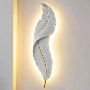 Lampa ścienna LED Pena 25W 63cm biało-złota