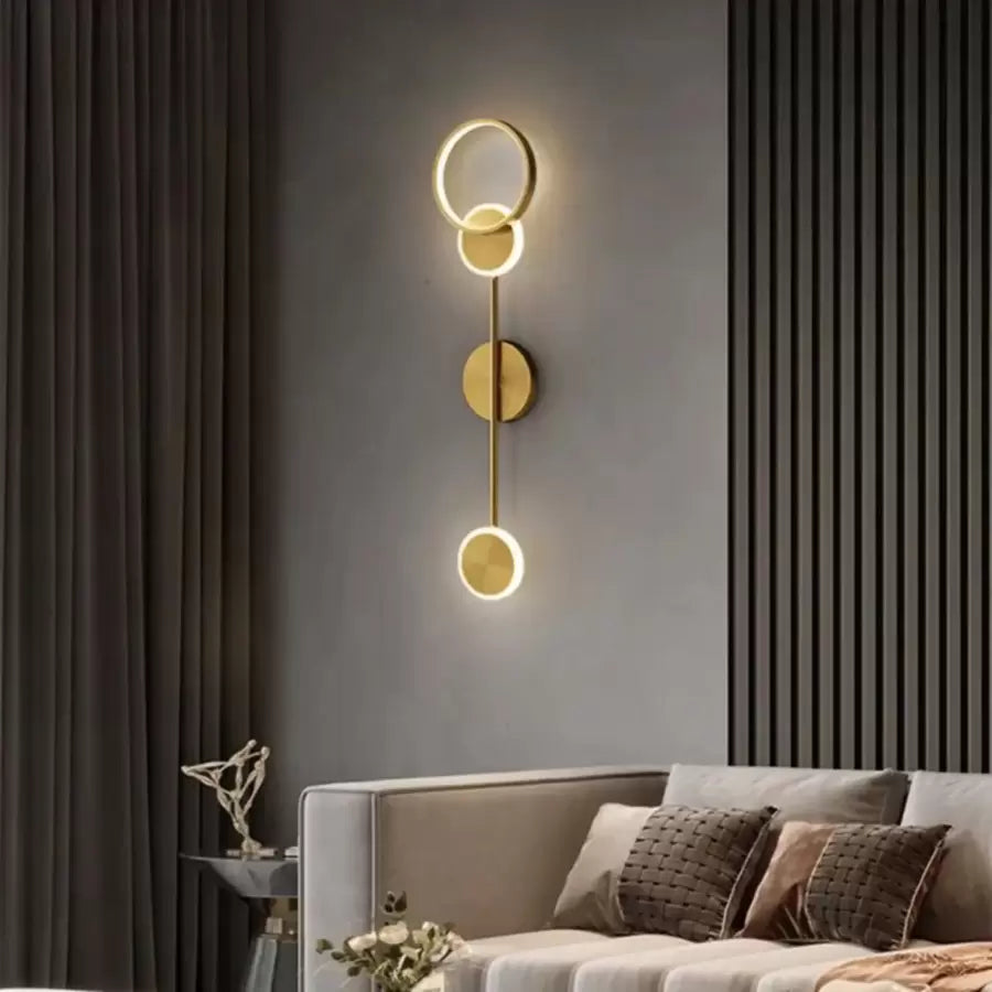 Rylan LED Kinkiet 24W Złoty