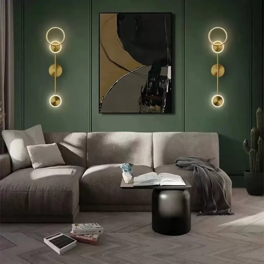 Rylan LED Kinkiet 24W Złoty