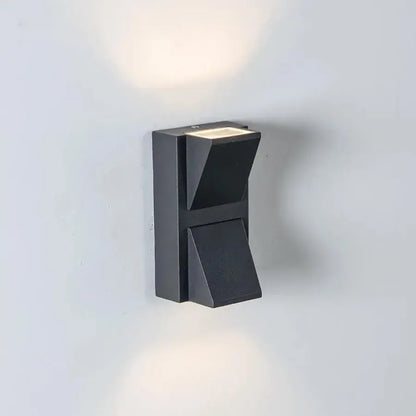 Zewnętrzna lampa ścienna Scarlet LED, 6 W, czarna, 3000 K