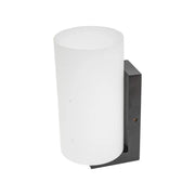 Lampa ścienna Teluris, 1*E27, biała z brązem, drewno i szkło, IP.20