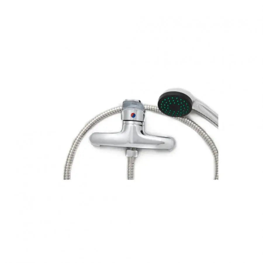 Bateria prysznicowa, kompozyt metalowy, chrom, CD000