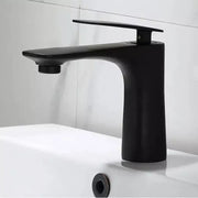 Bateria umywalkowa, sanitarna, mosiądz, czarny, CF2025