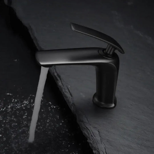 Bateria umywalkowa, mosiądz sanitarny, czarny, MP015H Baterie łazienkowe Domyślny tytuł Alessandro Design