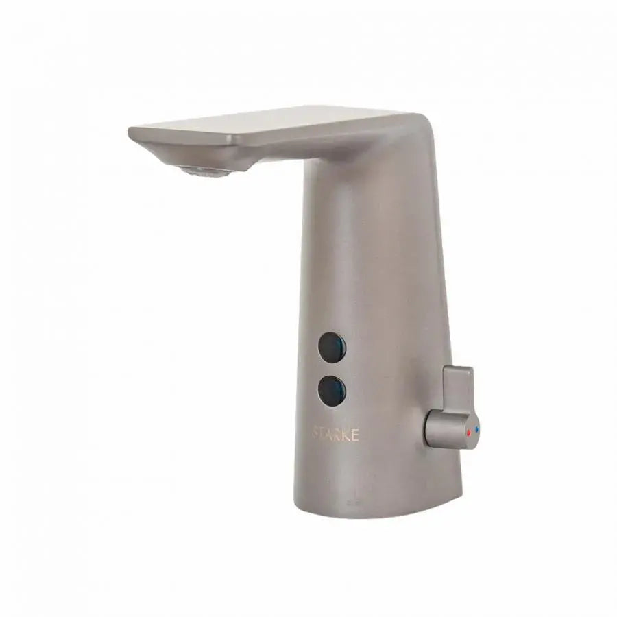 Bateria umywalkowa z czujnikiem, mosiądz sanitarny, szary, RW-190GR