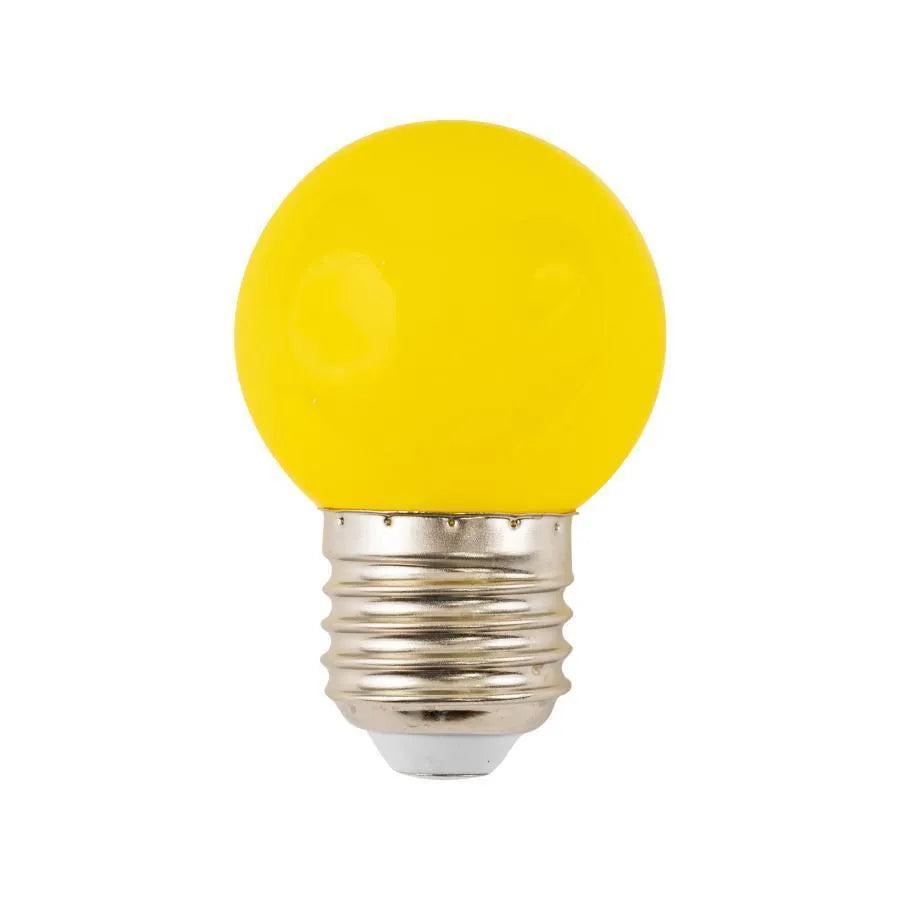 Żarówka LED, E27, 2W, żółta