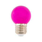 Żarówka LED, E27, 2W, Fioletowa