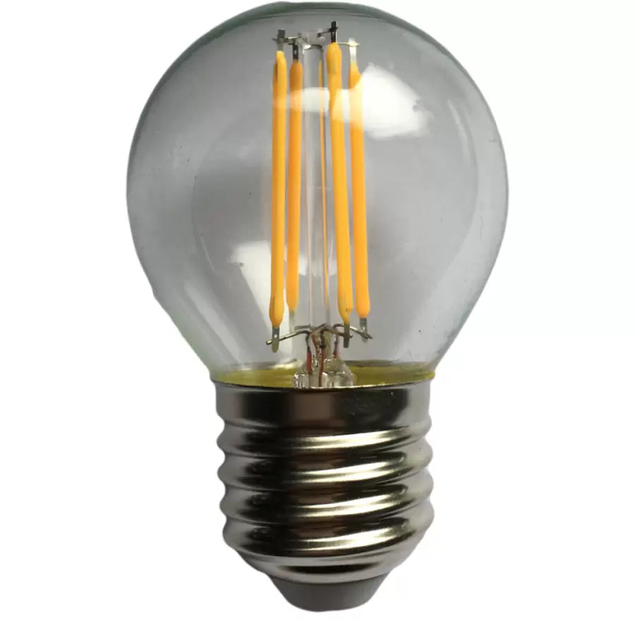Żarówka LED z żarnikiem sferycznym E27 4W=45W 6500K