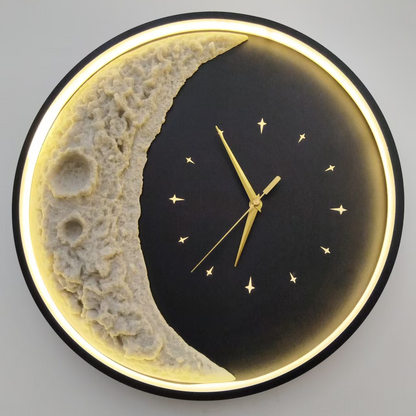 Luna Dekoracyjny kinkiet LED 83W Średnica 120CM Zimne/Neutralne/Ciepłe Światło Czarny