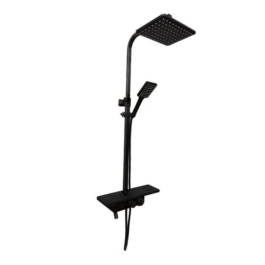 Kolumna prysznicowa z czarnym wyświetlaczem LCD ze stali nierdzewnej SJG/008 Domyślny tytuł Alessandro Design