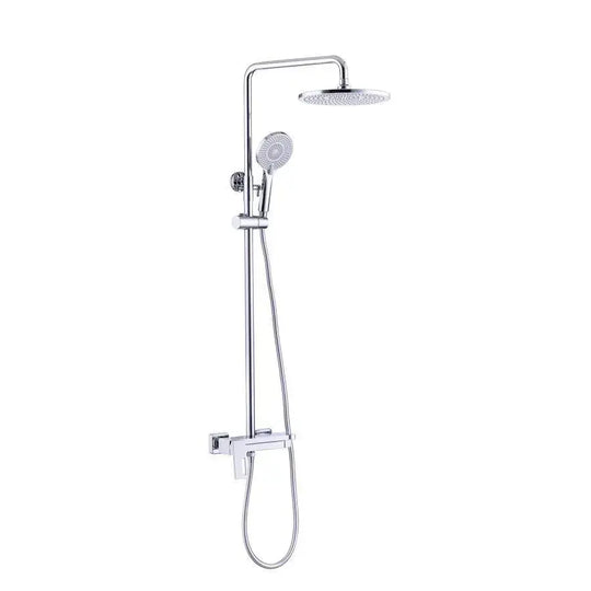Kolumna prysznicowa, mosiądz sanitarny, chrom, baterie i kolumny prysznicowe 9810 Domyślny tytuł Alessandro Design