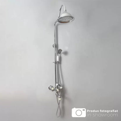 Kolumna prysznicowa, mosiądz sanitarny, chrom, WZY/310/A