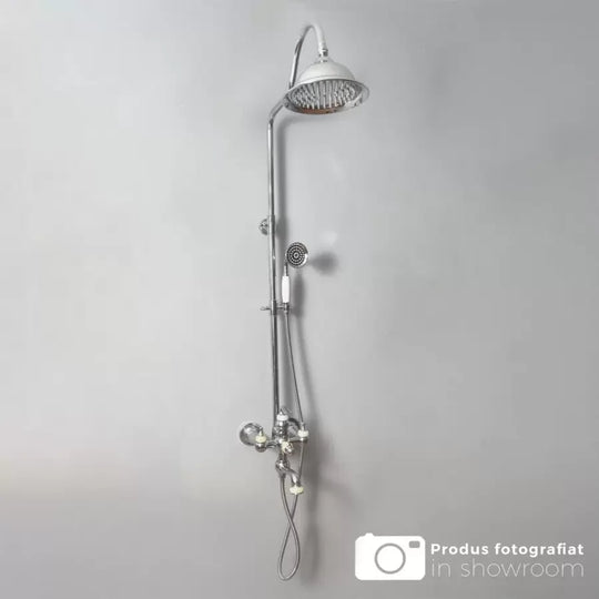 Kolumna prysznicowa, mosiądz sanitarny, chrom, WZY/310/A Baterie i kolumny prysznicowe Tytuł domyślny Alessandro Design