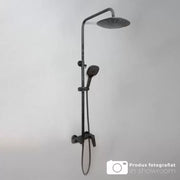 Kolumna prysznicowa, mosiądz sanitarny, czarny, 9960H