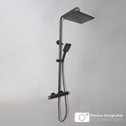 Kolumna prysznicowa, mosiądz sanitarny, czarny, HC8816H