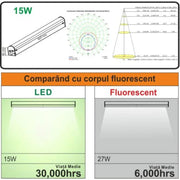 Lampa łazienkowa LED Evia 15W 6400K 60cm IP44 biała 