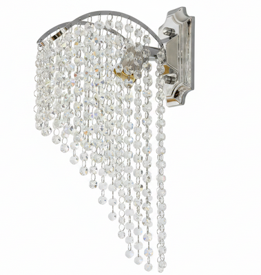 Lampa Cristal Ander 1x E14 Chrom błyszczący