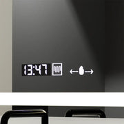 Prostokątne lustro LED 120X70cm Radiant MotionGlow Sensor Marcello Defog System Zegar i termometr Ściemnialny