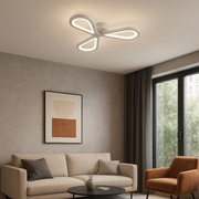 Żyrandol LED AURALIUS 18W, 3 płatki, światło neutralne, 4000K, biały