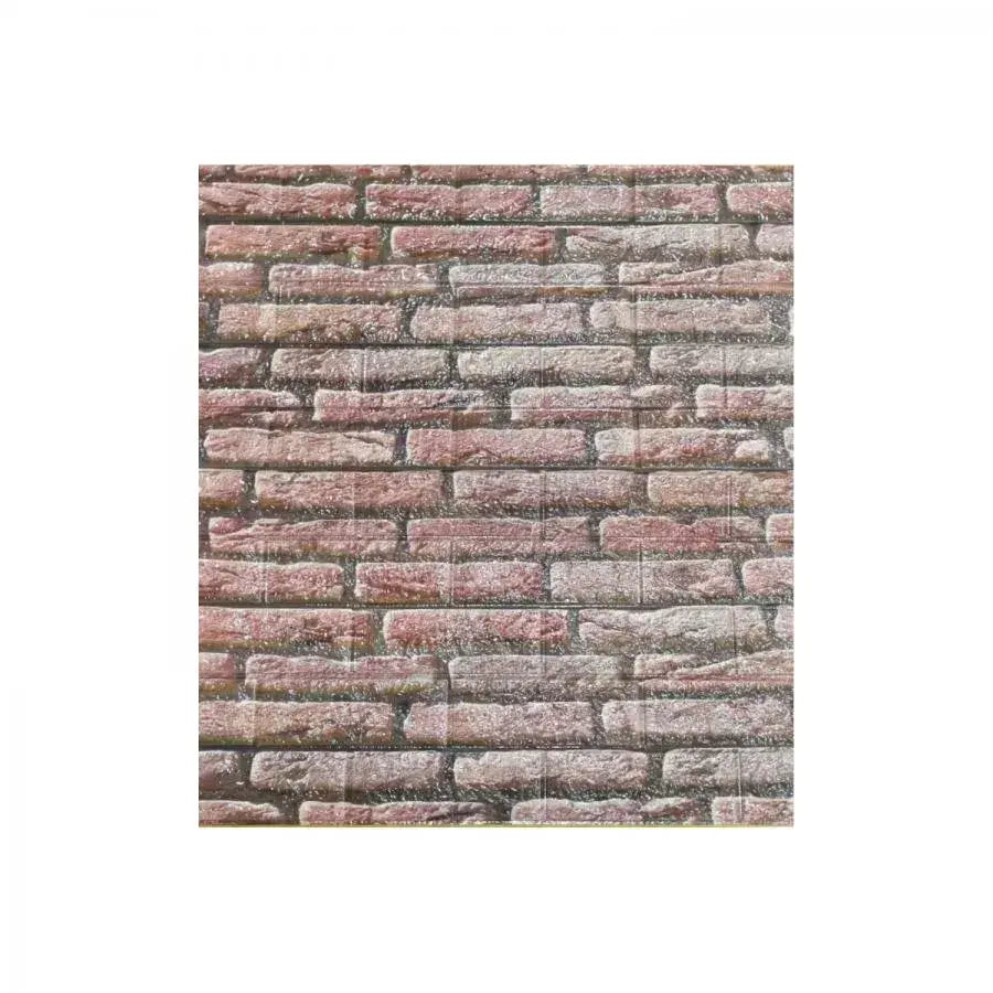 Zestaw 10x3D samoprzylepnych tapet ze wzorem starej cegły, z miękkiej pianki, 70cm x 77cm x 6 mm