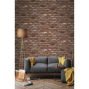 Zestaw 10x3D samoprzylepnych tapet ze wzorem starej cegły, z miękkiej pianki, 70cm x 77cm x 6 mm
