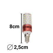 Żarówka LED E14, 12 W, różowa, światło ciepłe/neutralne/zimne, 3000 K/4000 K/6000 K