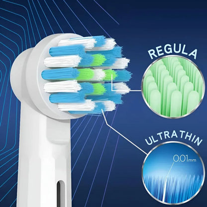 Zestaw 4 wkładów kompatybilnych z Oral-B 