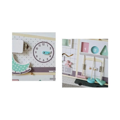 Gra edukacyjna Montessori Magiczny Dom, Drewno
