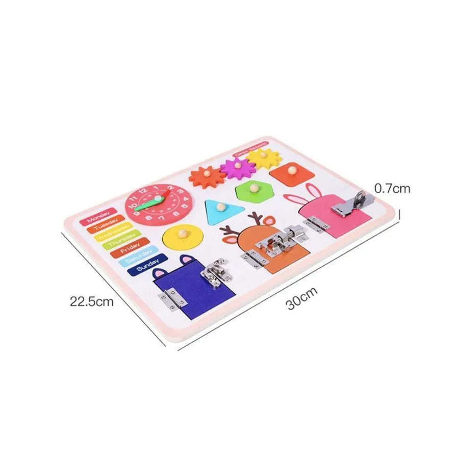 Gra edukacyjna Sesame Board Open Up, drewno