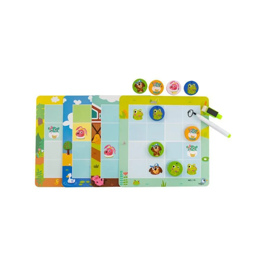 Puzzle z Farm Animals, 60 elementów, wielokolorowe