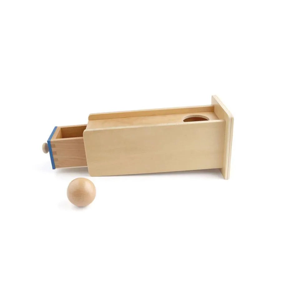 Gra Magic Drawer, 3 elementy, niebieski i kremowy, drewno