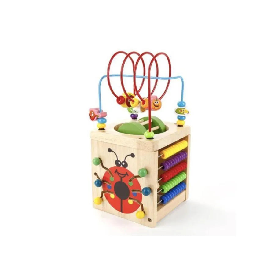 Wielofunkcyjna zabawka edukacyjna Montessori, 2 sztuki, drewno