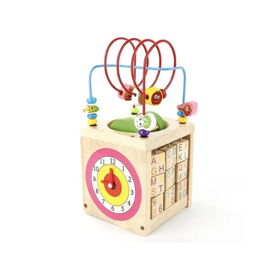 Wielofunkcyjna zabawka edukacyjna Montessori, 2 sztuki, drewno