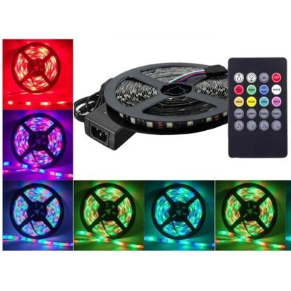 Zestaw taśm LED R5050 RGB z muzyką 14,4 W/m 12 V IP20