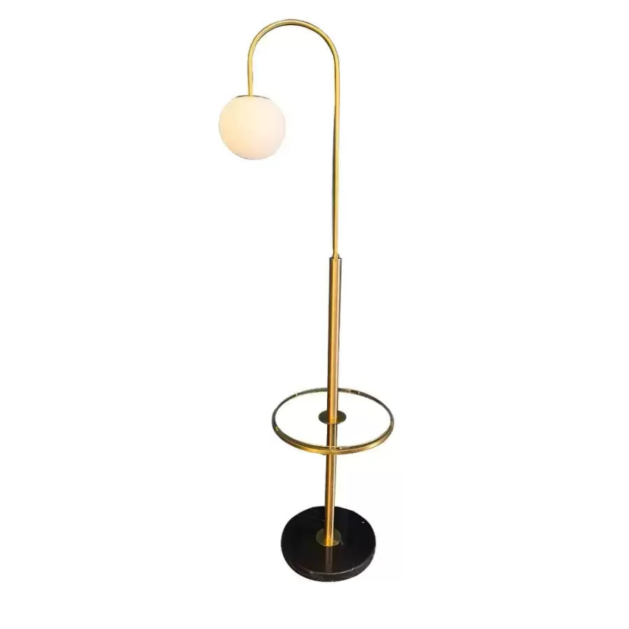 Lampa podłogowa Rodney 1x E27 białe złoto