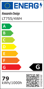 Żyrandol LED z pilotem LT755/4BK 85W, liniowy, światło zimne/ciepłe/neutralne, możliwość przyciemniania, czarny