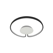 Żyrandol LED ADARA 90W, okrągły, światło neutralne, 4000K, czarny