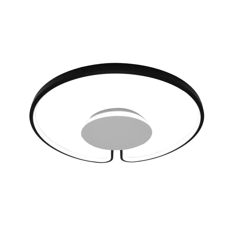 Żyrandol LED ADARA 90W, okrągły, światło neutralne, 4000K, czarny