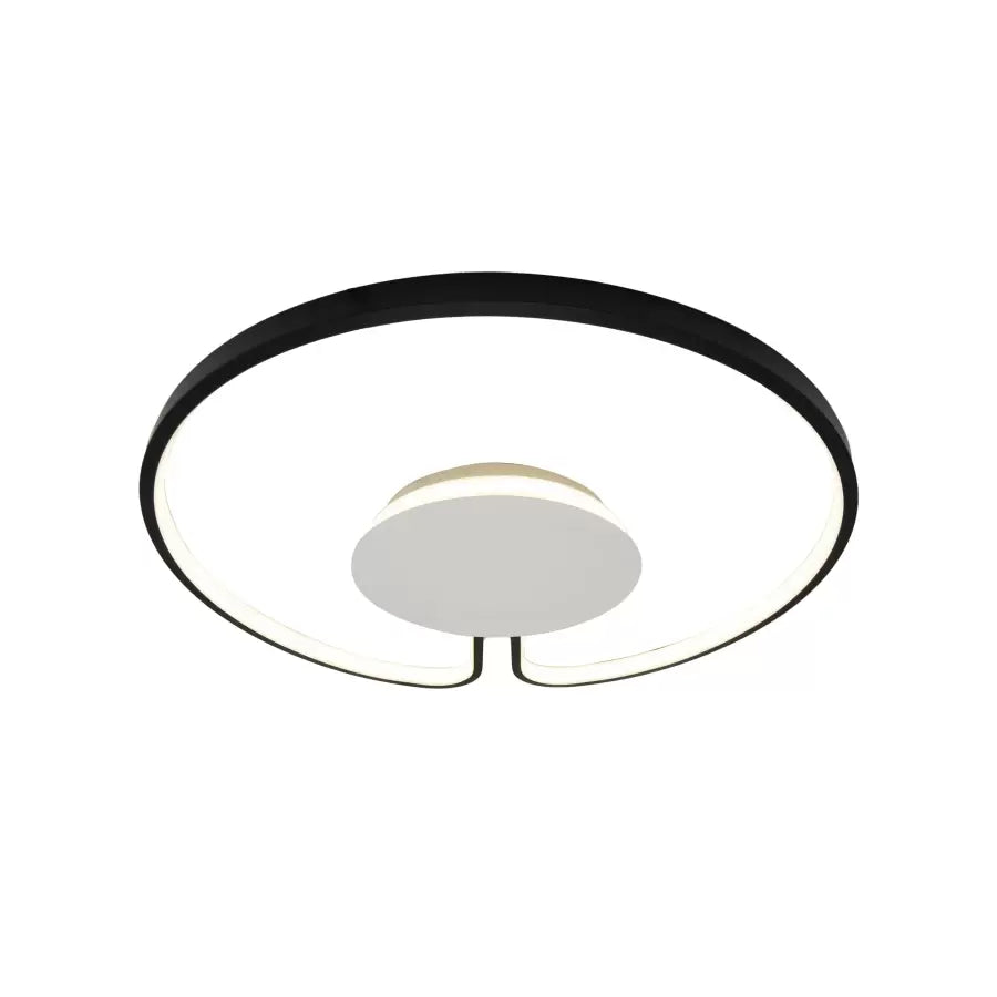 Żyrandol LED ADARA 90W, okrągły, światło neutralne, 4000K, czarny