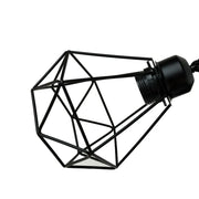 Żyrandol Aerope, 2x E27, Metal, Czarny 