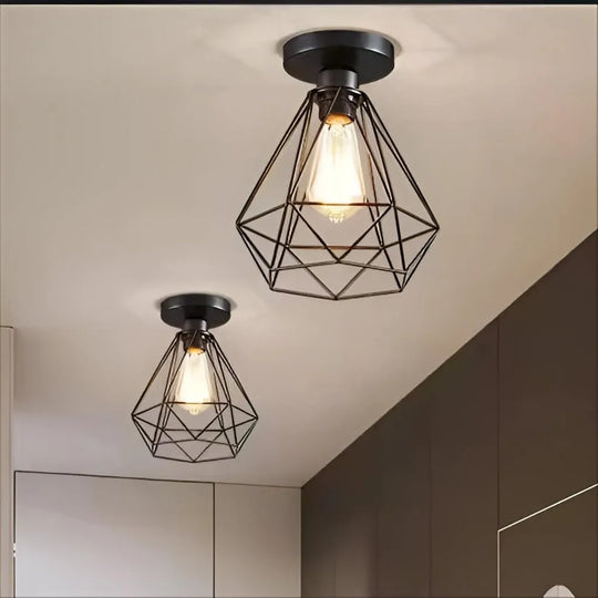 Żyrandol Aethra, 1x E27, metal, czarne żyrandole przemysłowe Domyślny tytuł Alessandro Design