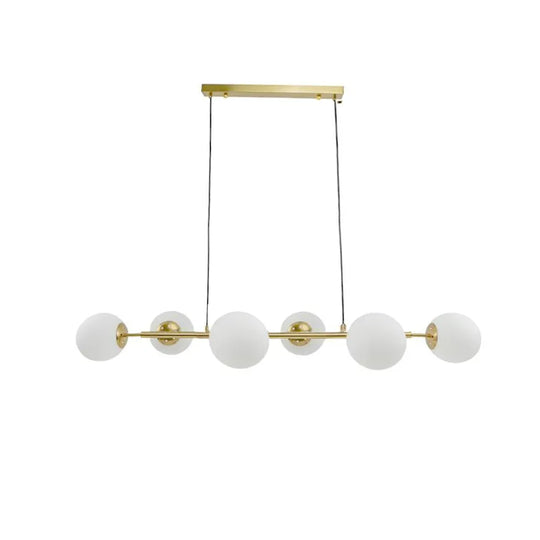 Żyrandol Capris, 6x E27, metal, złote nowoczesne żyrandole Domyślny tytuł Alessandro Design