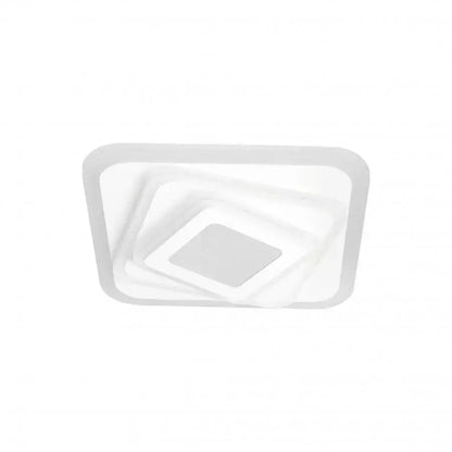 Żyrandol LED NEXA 3D 45W, kwadratowy, światło zimne/ciepłe/neutralne, biały