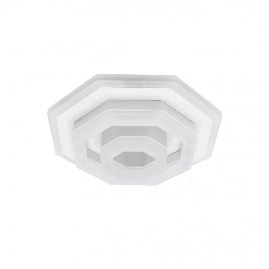 Żyrandol LED ADELINE 24W, średnica 20 cm, światło zimne/ciepłe/neutralne, kolor biały